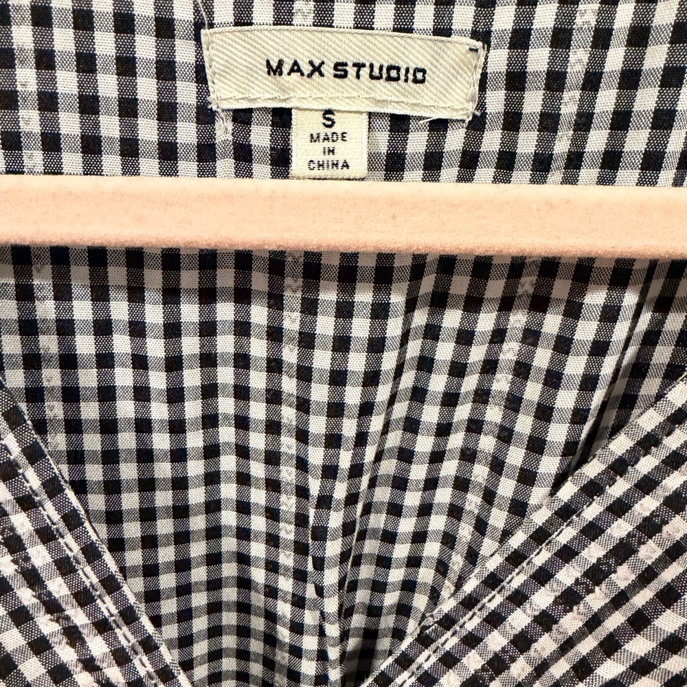 Max Studio Gingham Dress - Picture 3 of 6